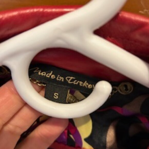 Red Leather Jacket - Picture 3 of 4